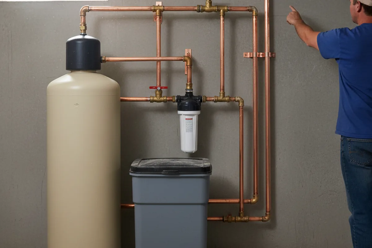 Whole-house water treatment system installed in Carlyle